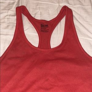 Red Nike Tank Top! Size small